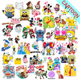 New Cute Cartoon Stickers WAStickerApps – استیکر واتساپ کارتونی