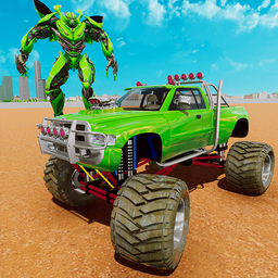 Robot Monster Truck: Future Robot Transform Game