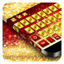 کیبورد طلایی زیبا نویس فارسی