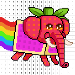 Fun Pixel Pop Meme Color