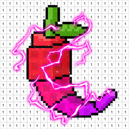 Fun Pixel Number Coloring Game