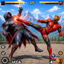 Superhero Kung Fu Fight