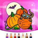 Halloween Color by Number Book