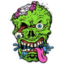 Zombies Glitter Coloring Book