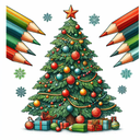 Christmas Kids Color By Number