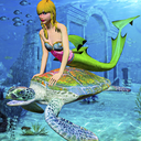 Cute Mermaid World Vs Turtles Sea World Games