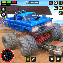 Monster Truck Stunts Car Games