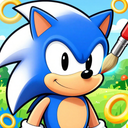 رنگ‌آمیزی سونیک | نقاشی کودکانه