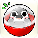 Pesoguin capsule toy game