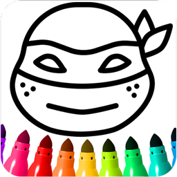 Boys Ninja Coloring & Memory