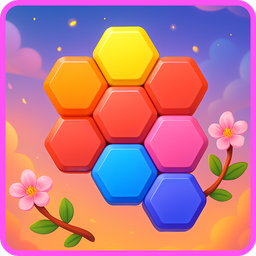 Hex Connect: Fill the Shapes