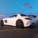 Benz SLS AMG: Extreme City Stunts Drive & Drifts