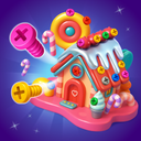 Screw Out Factory Puzzle 3D