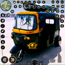 Modern Tuk Tuk Auto Driver 3D