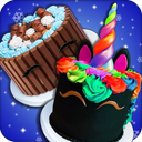 Real Cakes Cooking Game! Rainbow Unicorn Desserts