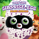 Surprise eggs - open cute magic animals