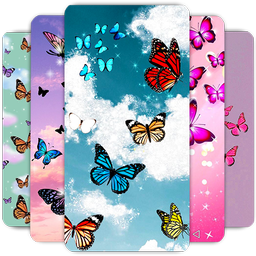 Butterflies Wallpaper - Girly