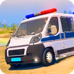 Police Van Gangster Chase Game