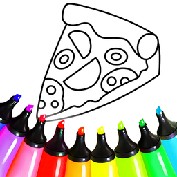 Coloring Book: Toddler Games