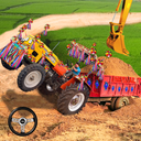 Farming Game : Tractor Trolley