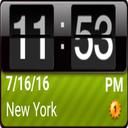 ⏰Dual Clock Widget