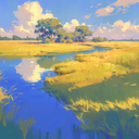 Oil Painting Wallpaper