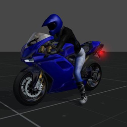 Motorcycle 3D Simulation
