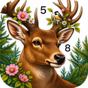 Magical Forest Color by Number