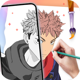 Paint Color Anime: Color Photo