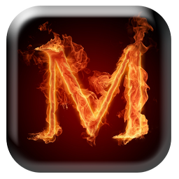 M Letters Wallpaper HD