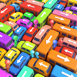 Car Jam 3D - Bus Escape Out
