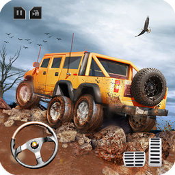 8x8 Offroad Mud Truck Simulator 2020: Spin Wheels