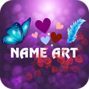 Heart Name Art: Focus Filter