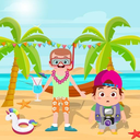 Pretend Play Seaside Party