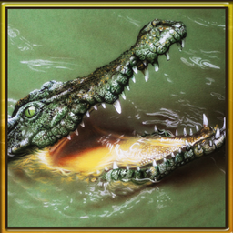 Wild Hungry Crocodile 3D