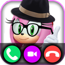 Broma Amy Rose Llamada, Videollamada y Chat!
