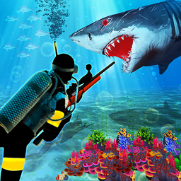 Scuba Diver Sniper Fury: Blue Whale Shark Hunter