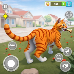 Naughty Cat House Runaway Game