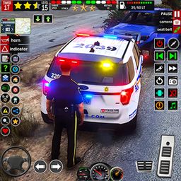 Police Car Chase Game 3D