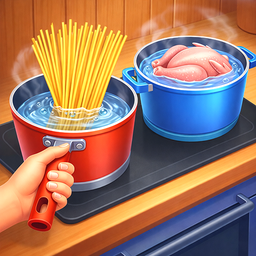 Kitchen Set Cooking Chef Sim