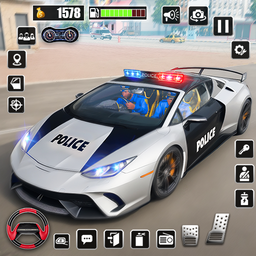 Crazy Car Chase: Police Games