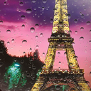 Rainy Paris Live Wallpaper