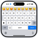 iphone 15 Keyboard Fonts Emoji