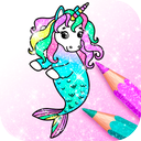 Coloring Book Girl Game