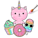 Kawaii Game Coloring Book
