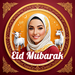 EID Mubarak 2025 Photo Frames