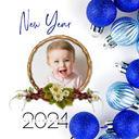 New Year Photo Frame 2024