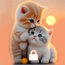 Kitty Cat Pin Lock Screen