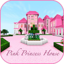 Pink Princess House MCPE Map