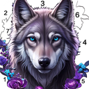 Animal Color-Paint By Number